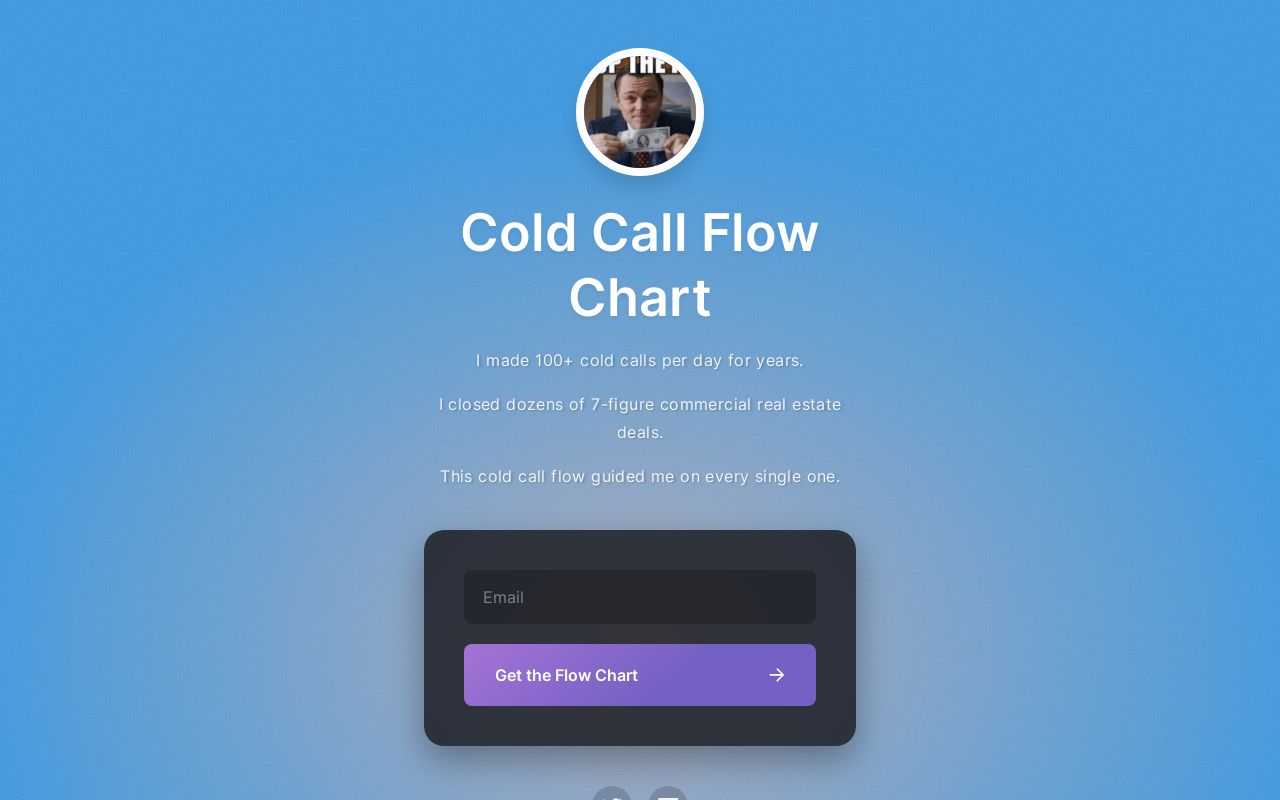 Cold Call Flow Chart